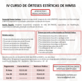 IV Curso de Órteses Estática de MMSS